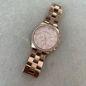 Marc Jacobs rose gold women watch